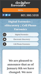 Mobile Screenshot of decipherforensics.com